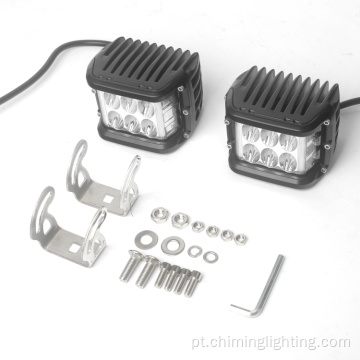 Luminária de fixação led 12v quadrada de 3,8 &quot;